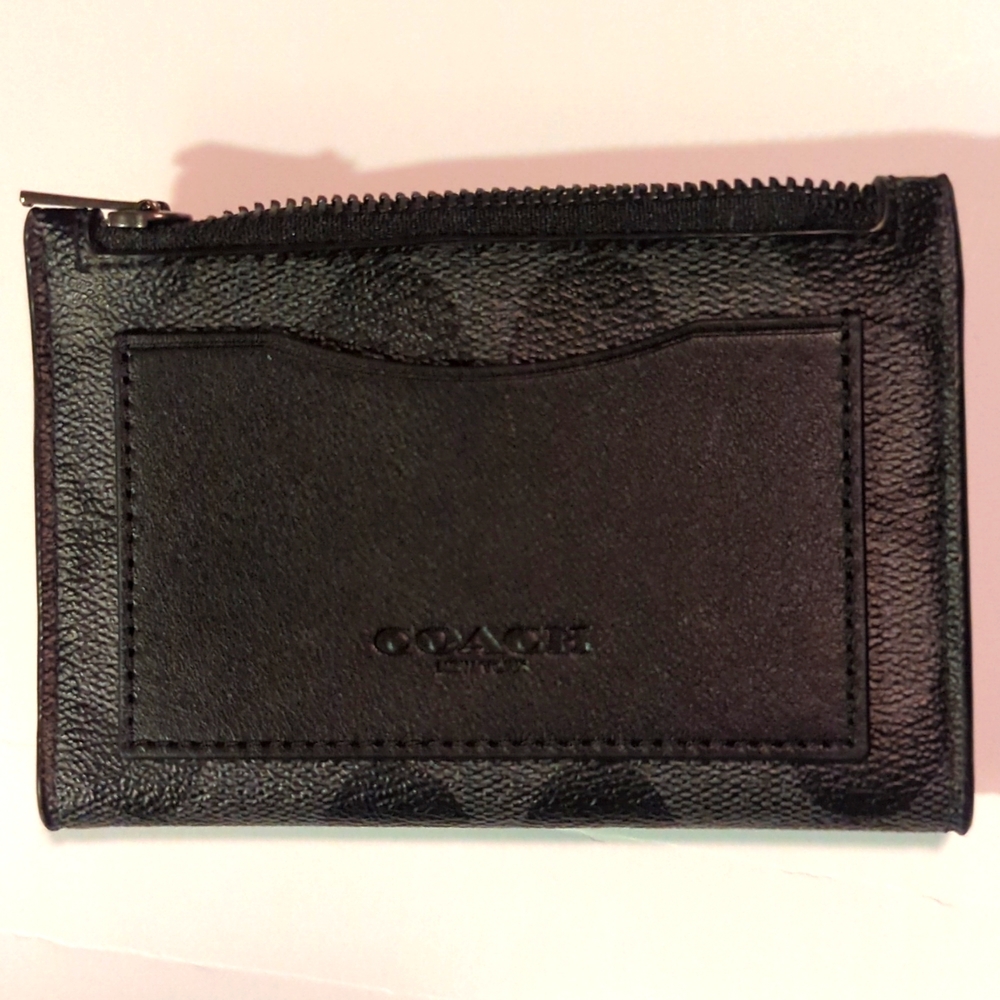 Men's Coach snap & bi-fold wallet